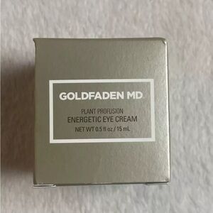 BNIB Goldfaden MD Plant Profusion ENERGETIC EYE CREAM (Full Size/.5oz) $145 MSRP